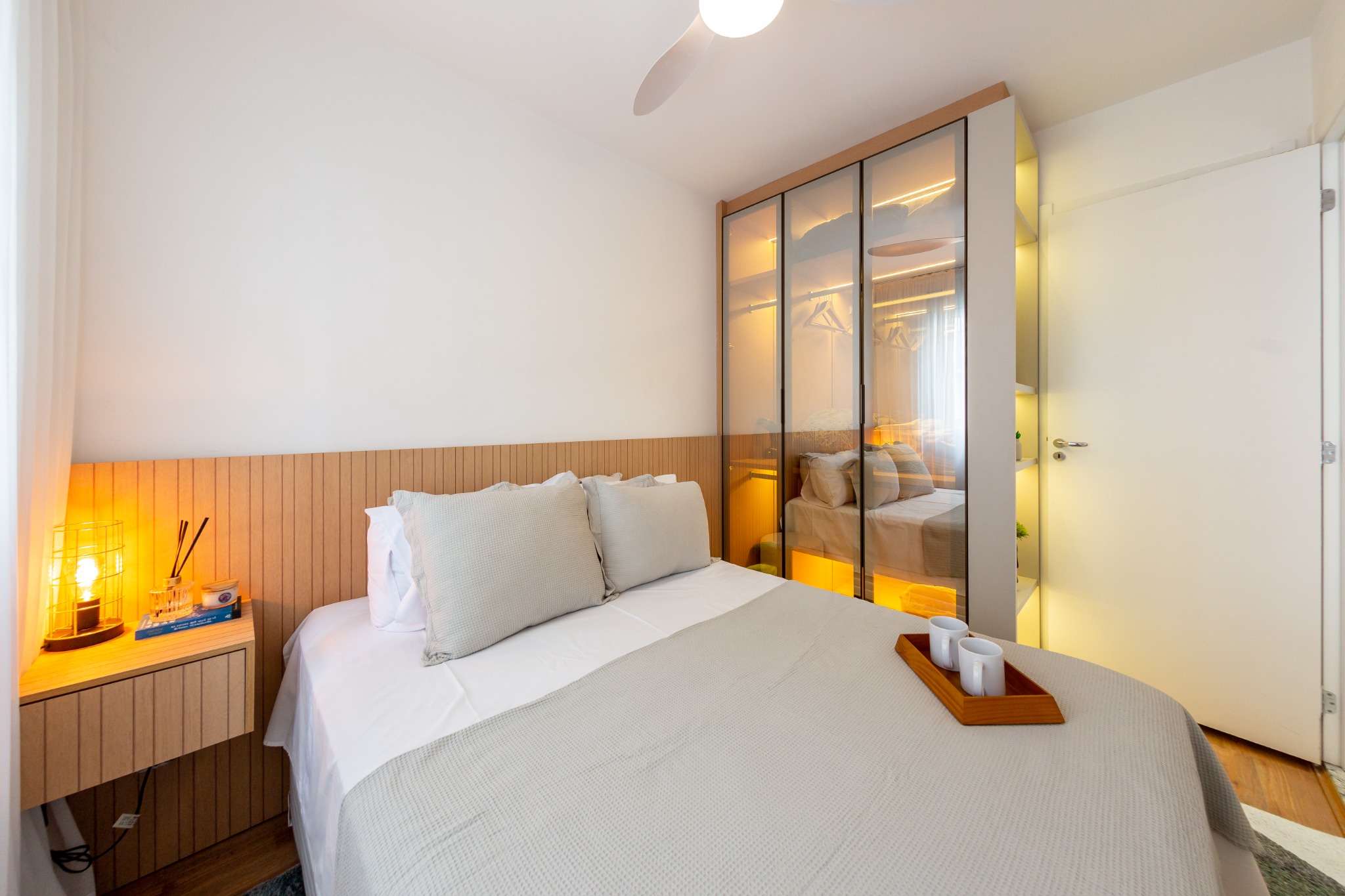 Quarto pronto para hospedagem short stay